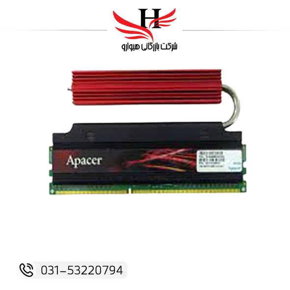 رم کامپیوتر استوک اپیسر Apacer 2GB DDR3 1600MHz هیت‌سینک‌دار پخش عمده هیوارو